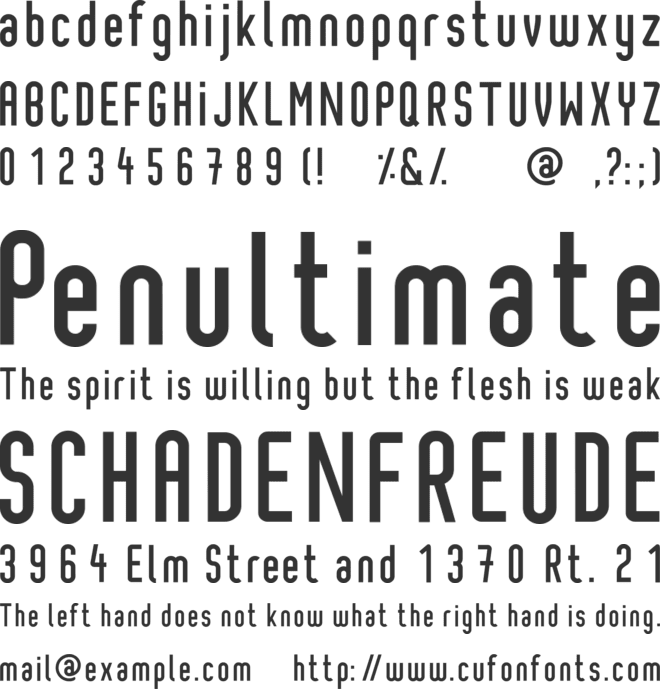 Pixochrome font preview