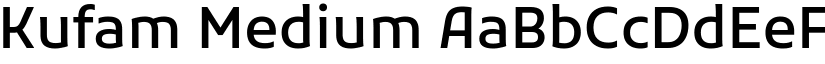 Kufam Medium font