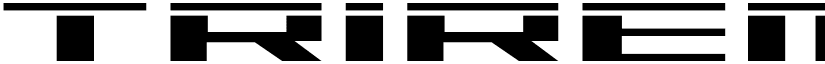 Trireme Laser Regular font