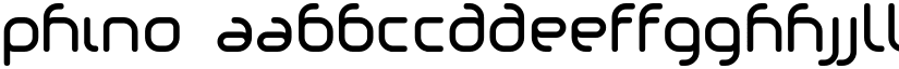 Phino font
