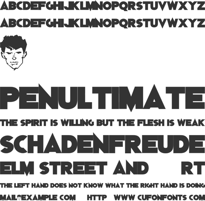 DYLAN DOG font preview