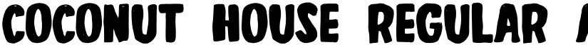 Coconut House Regular font