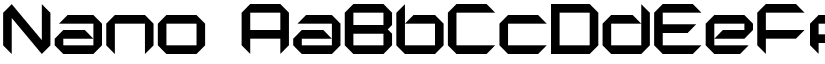 Nano font