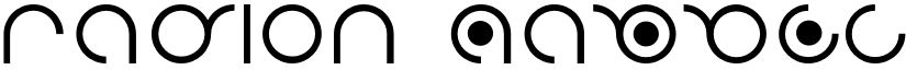 radion font