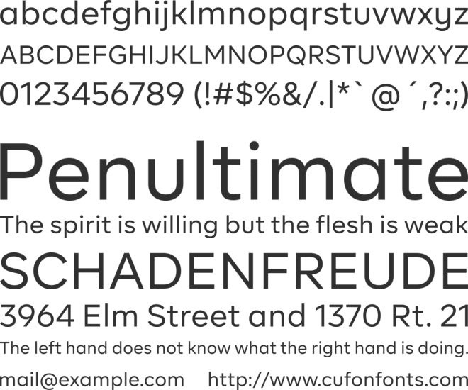 BR Firma font preview