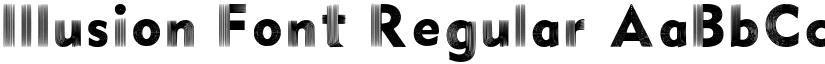 Illusion Font Regular font