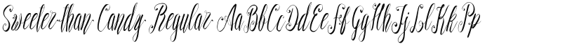Sweeter than Candy font download