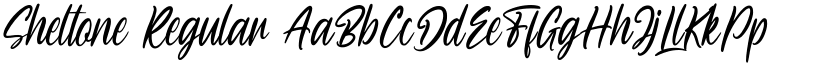 Sheltone font download