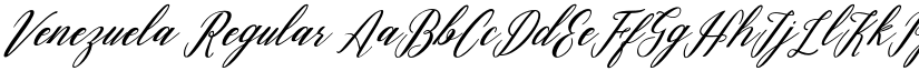 Venezuela font download