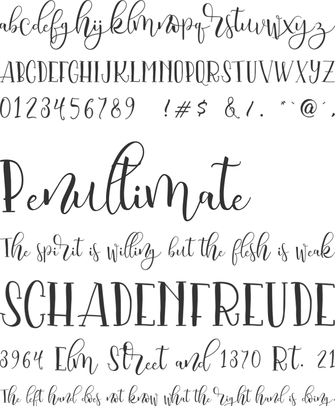 serangkai font preview