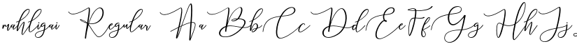 mahligai font download