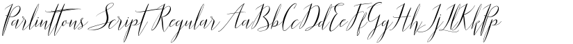 Parlinttons Script font download