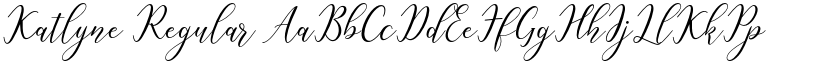 Katlyne font download