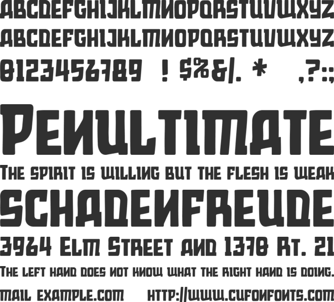Mosco_Mule font preview