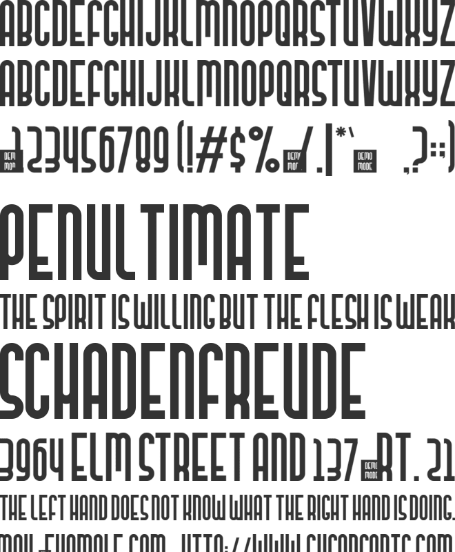 Juangkans font preview