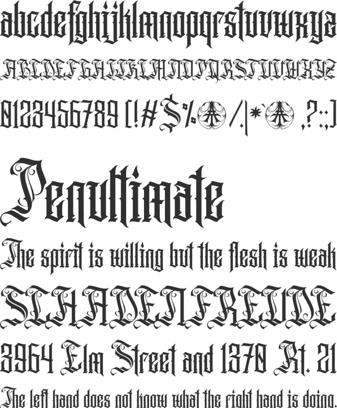 Aihet Script Personal Use Only font preview
