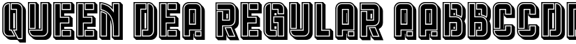 Queen Dea Regular font