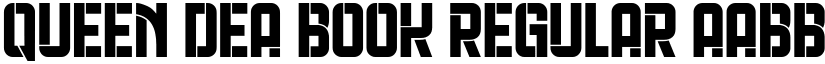 Queen Dea Book Regular font