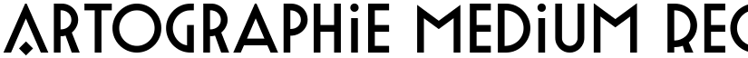 Artographie Medium Regular font