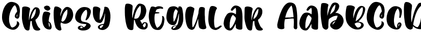 Cripsy Regular font