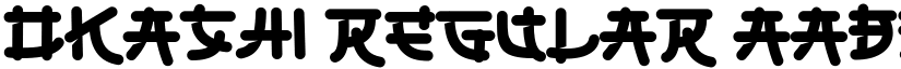 Okashi Regular font