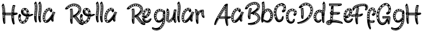 Holla Rolla font download