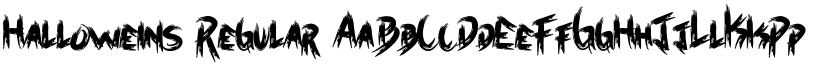 Halloweins Regular font