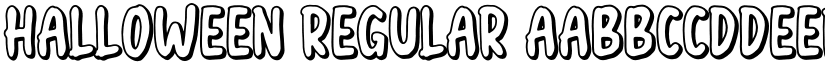 halloween Regular font