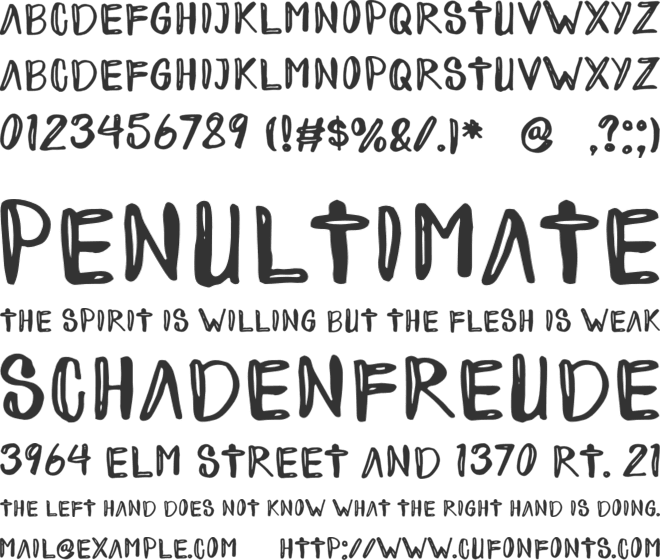 Sorcerous font preview