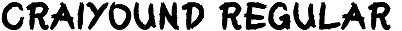 Craiyound Regular font