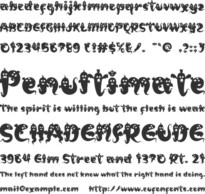 Funboo font preview