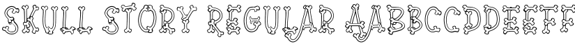 Skull Story Regular font