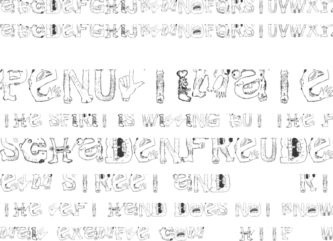 Chi font font preview