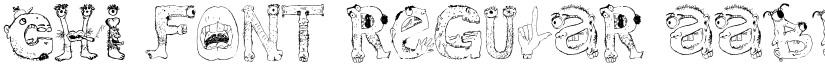Chi font Regular font