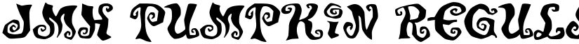 JMH Pumpkin font download