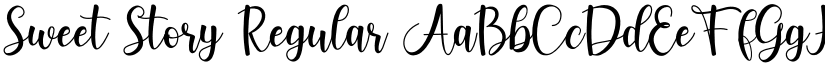 Sweet Story Regular font
