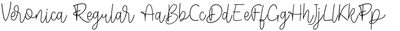 Veronica font download