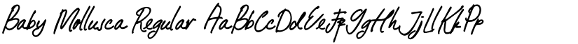 Baby Mollusca font download