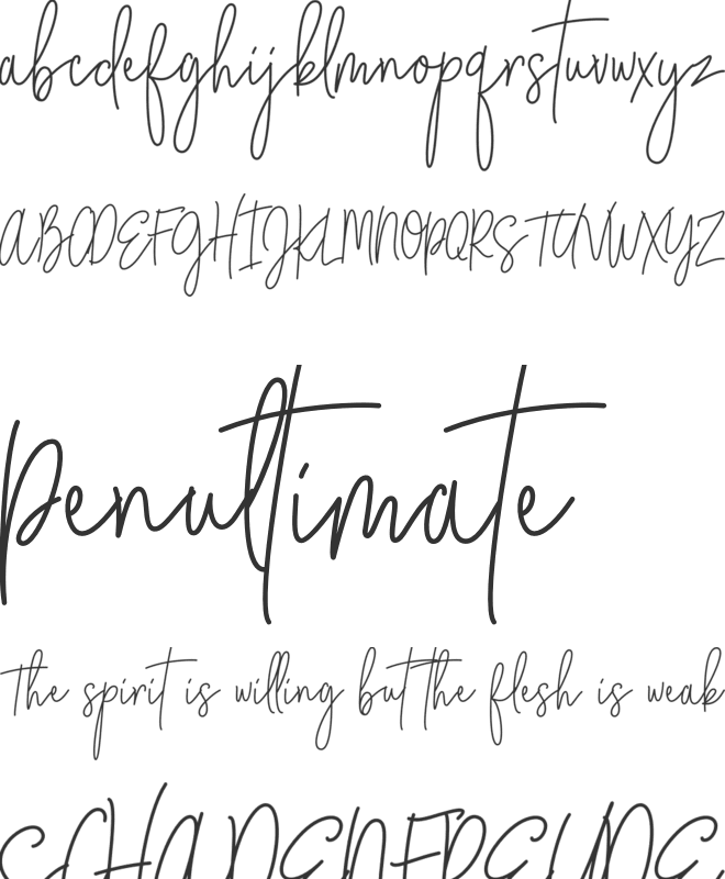 City Streetwear font preview