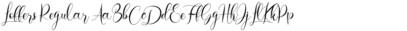 Loffers Regular font