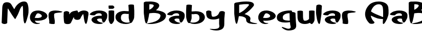 Mermaid Baby Regular font