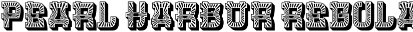Pearl Harbor Regular font