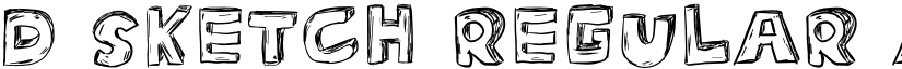 D Sketch font download