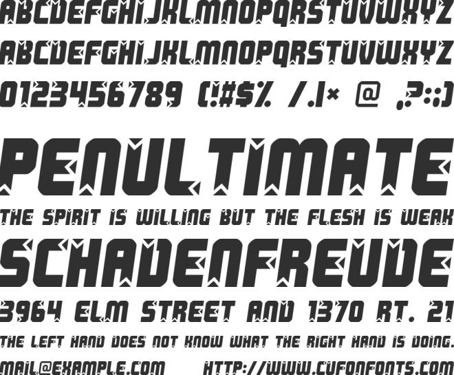Killer Boots font preview