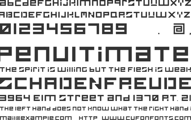 Soulios Design font preview