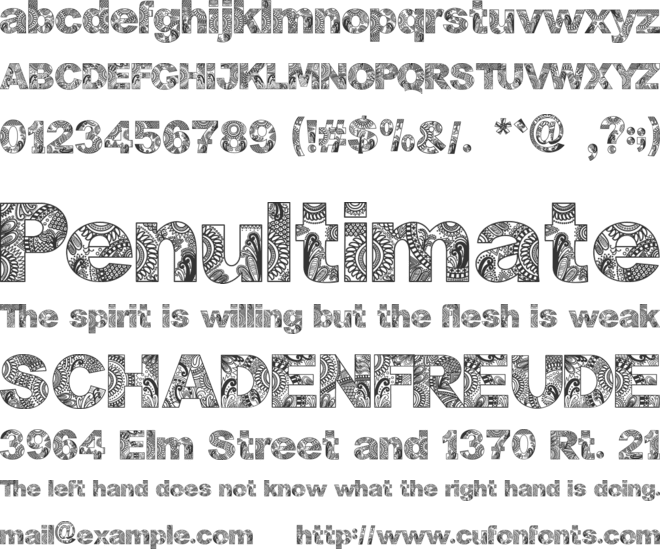 BATIK WORLDWIDE_PERSONAL USE font preview