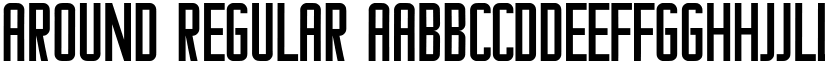 Around Regular font