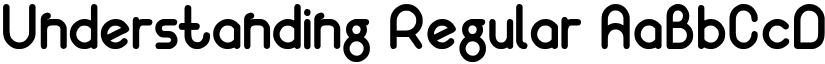 Understanding Regular font