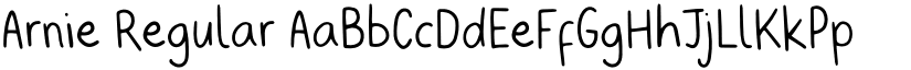 Arnie Regular font