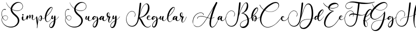 Simply Sugary font download